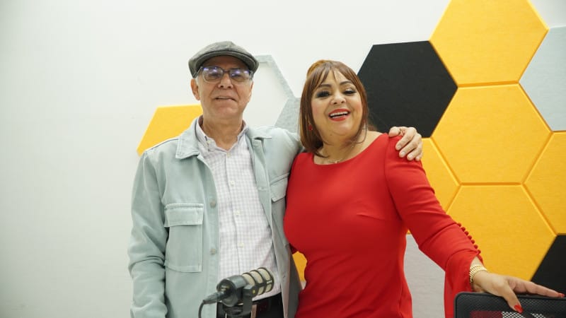 Manuel Jiménez y Jackeline Estévez