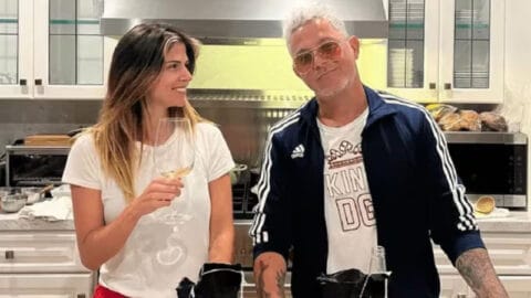 Alejandro Sanz y Stephanie CayoFuente externa
